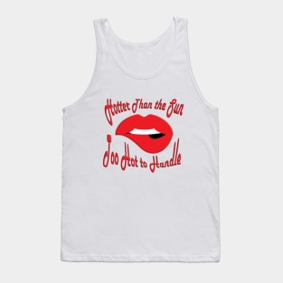 im hot a hot mess Tank Top